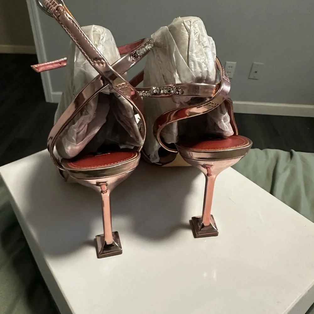 Nine West Noras Women's Strappy Dress Sandals - Picture 4 of 6